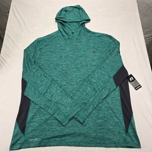 Russell Athletic Men's 3XL 3XG Big Tall Fresh Mint Dri Power 360 Training Hoodie